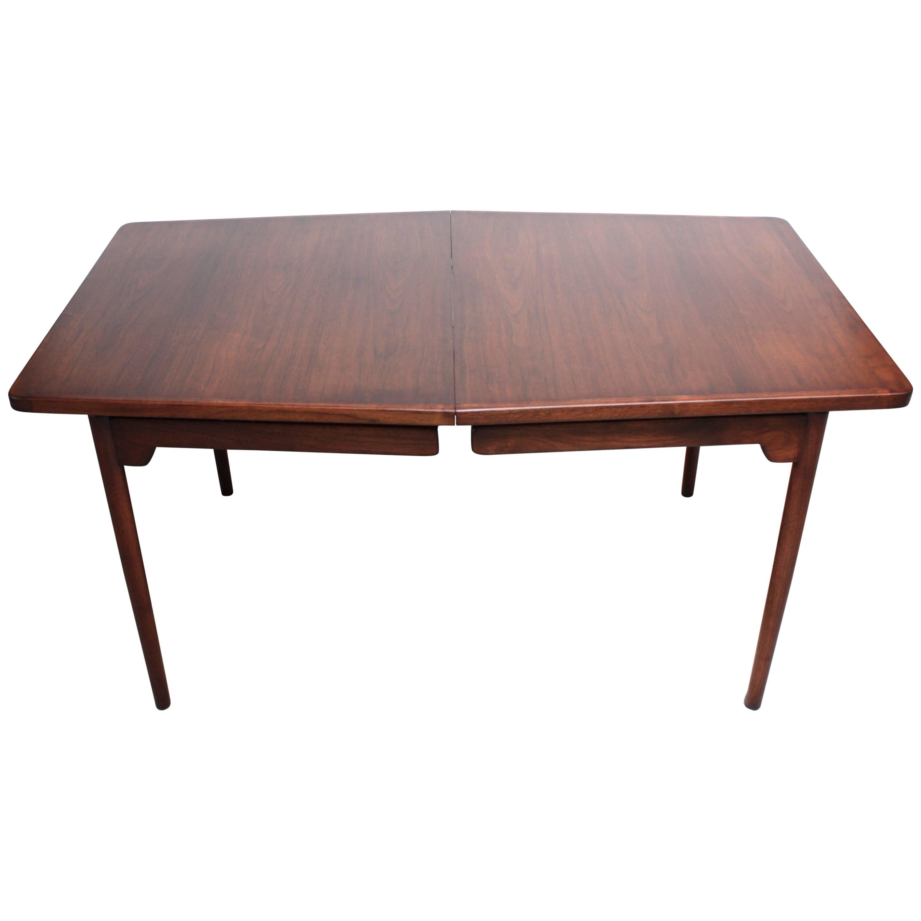 Jens Risom Walnut Dining Table