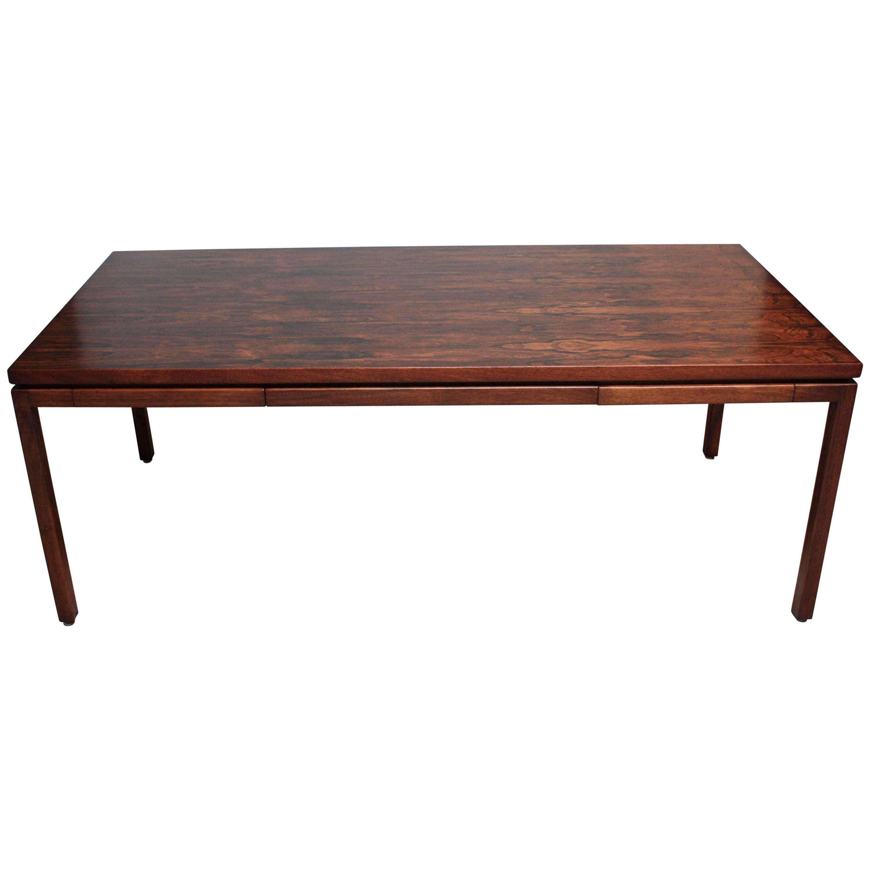Mid-Century Rosewood Executive Desk