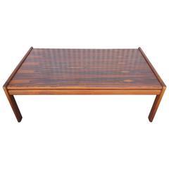 Danish Modern Coffee Table in Rosewood