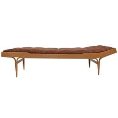 Buttoned Leather 'Berlin' Daybed by Bruno Mathsson