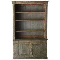 Painted French Bibliothèque in Original Paint