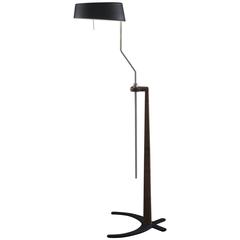 Ottavia Adjustable Oak Floor Lamp, Tato Italia