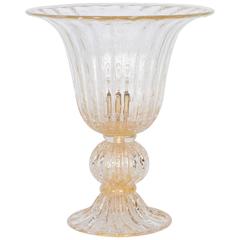 Italian Murano Glass Table Lamp, Attributed to Barovier & Toso, circa 1970s 9