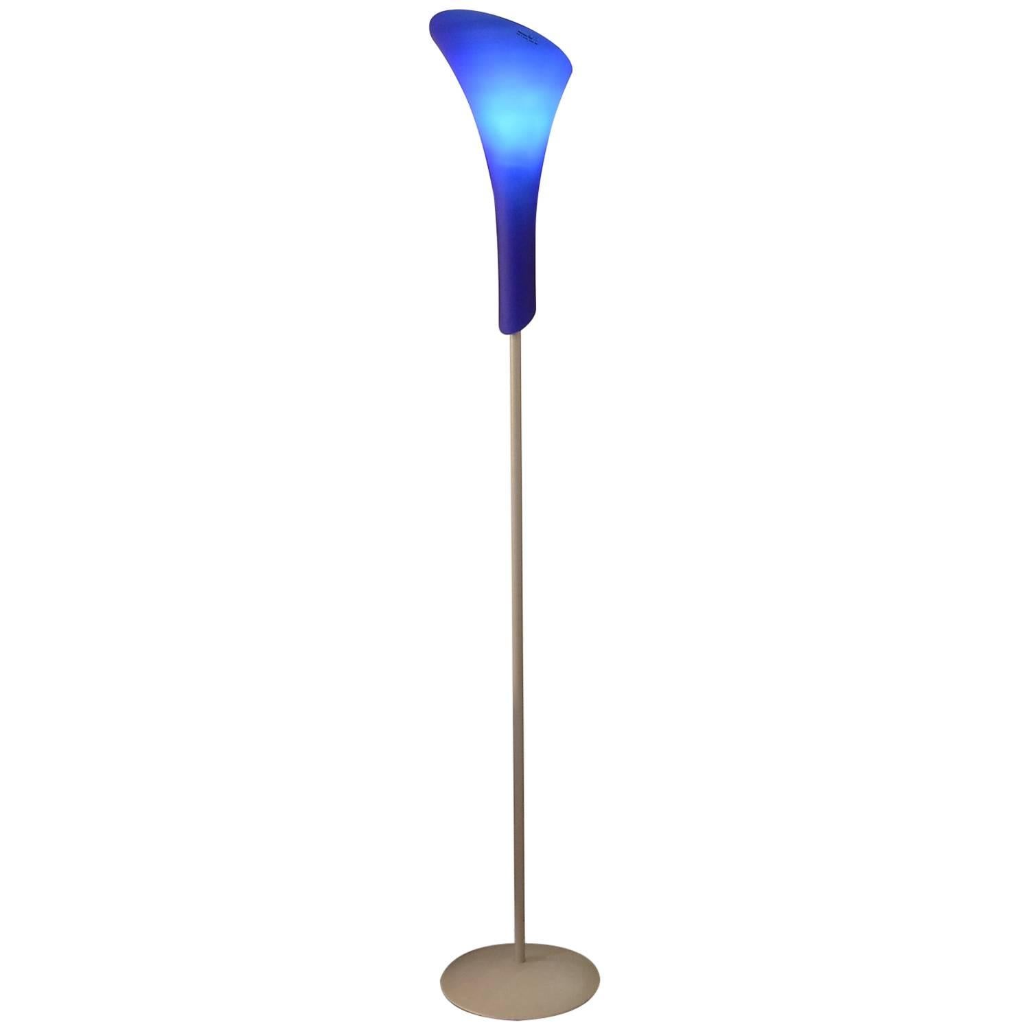 Murano Art Glass Floor Lamp by Mauro Marzollo for Murano Due