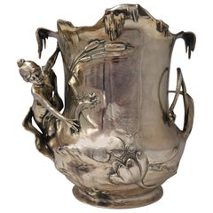 Art Nouveau Art Nouveau WMF Pewter Champagne Bucket