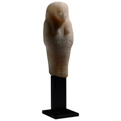 Ancient Egyptian Alabaster Shabti, 1292 BC