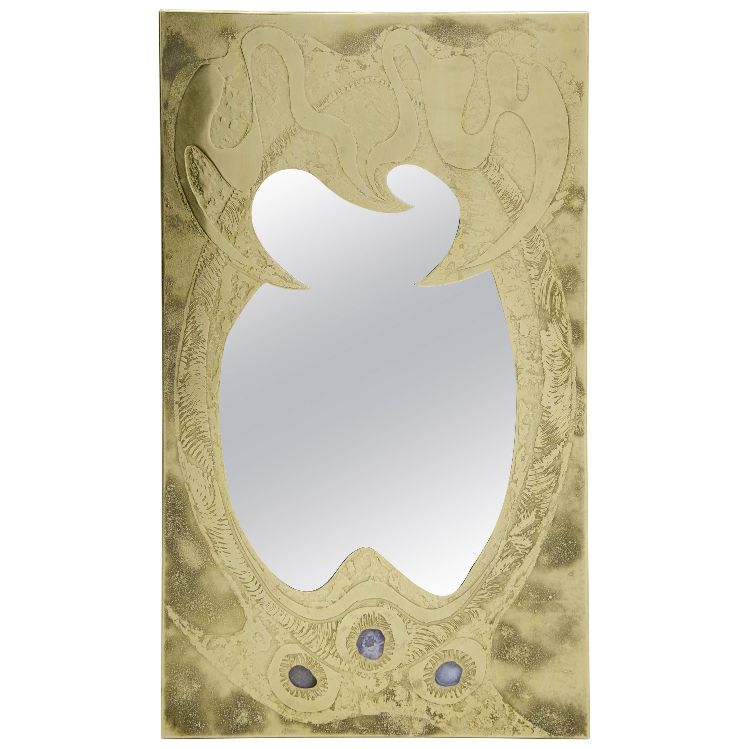 Mirror Etched Brass by Willy Daro