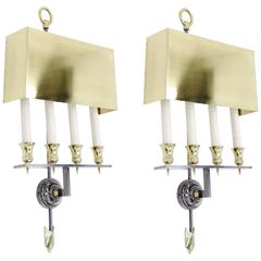 Pair of Sconces by Gilbert Poillerat 12