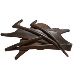 Signed Albert Paley "Medallion" Paperweight 4