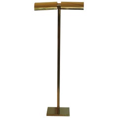 Vintage  Brass Floor Lamp by George Kovacs
