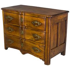 18th Century French Regence Serpentine Commode