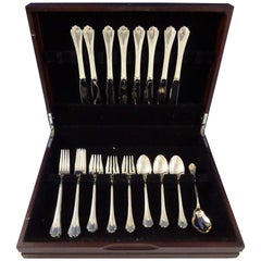 Delicacy by Lunt Sterling Silver Flatware Set for Eight Service 33 Pieces