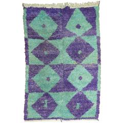 Vintage Turkish Konya Rug 6