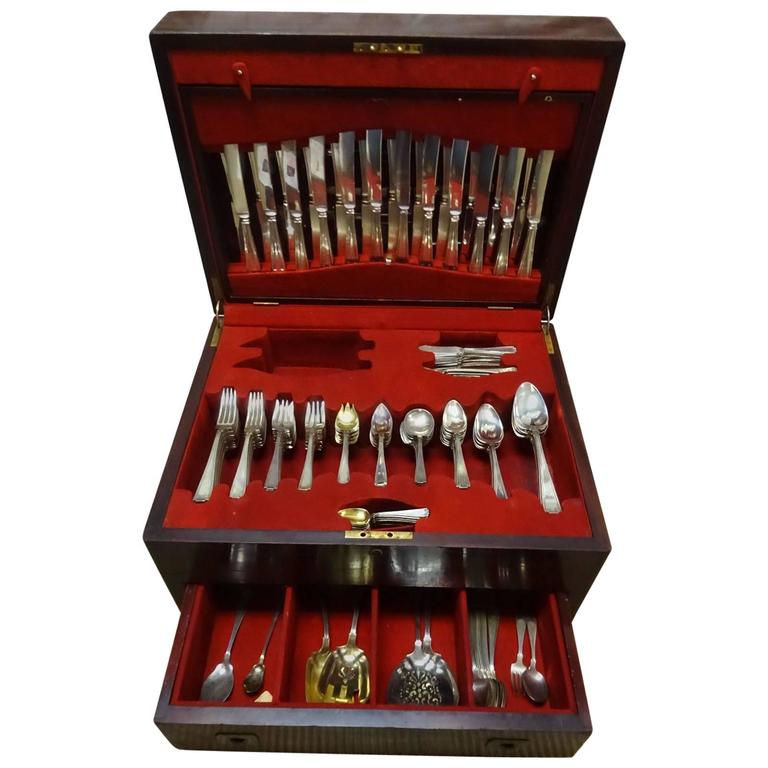 Etruscan by Gorham Sterling Silver Flatware Set of 12 Service Fitted