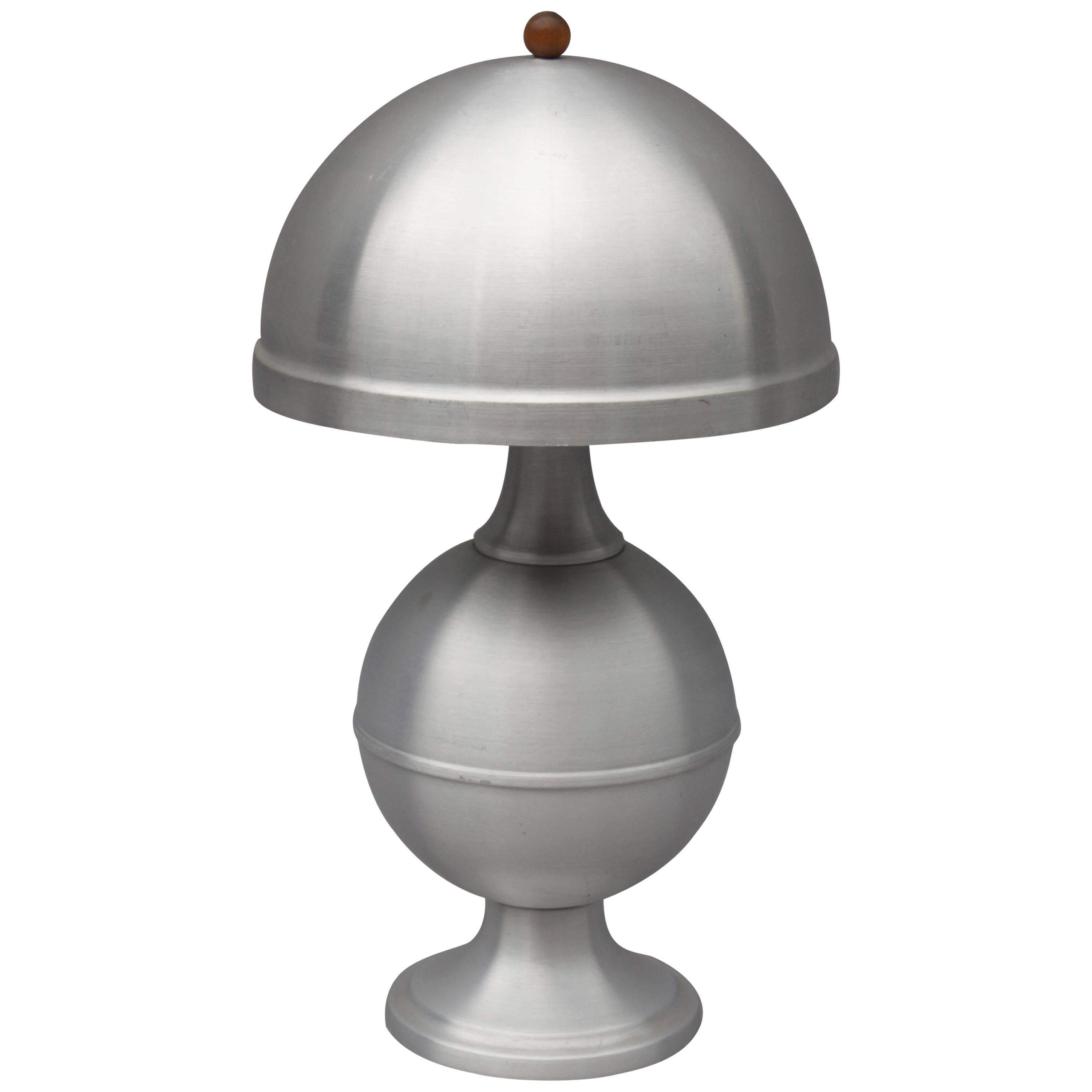 Machine Age Table Lamp Attributed to Russel Wright For Sale