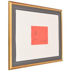 Robert Motherwell Lithograph 3