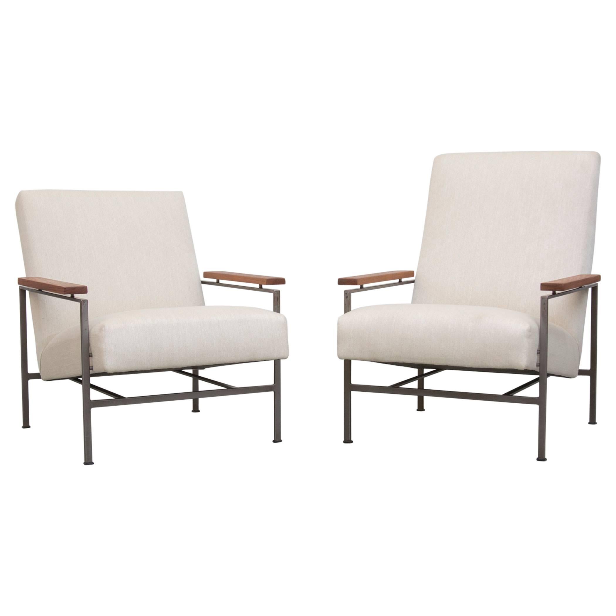 Pair of Robert Parry His and Hers Lounge Chairs