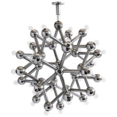 Retro Molecular Chandelier by Kalmar