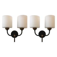 Pair of French Arlus 1960s Wall Lights
