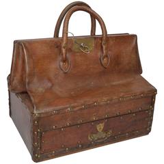 Late 19th century French leather doctor's bag – Chez Pluie