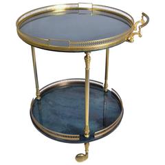 Vintage Aldo Tura Bar Cart, Italy, circa 1970s