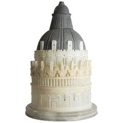 Large Grand Tour Architectural Model of St. John's Baptistry, Pisa