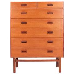 Teak Chest of Drawers by FDB Møbler, Danish, Mid-Century Modern