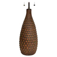 Zaccagnini for Raymor Ceramic Table Lamp