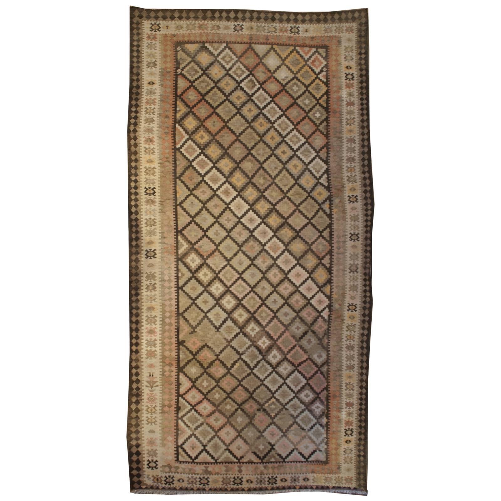 Early 20th Century Shahsavan Kilim Runner