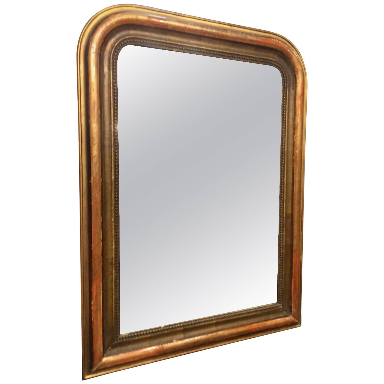 19th Century Gilt Louis Phillipe Mirror For Sale