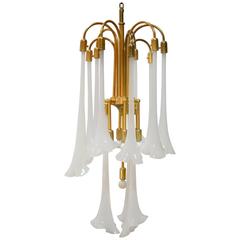Murano Tulip Chandelier