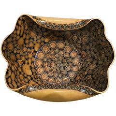 Zsolnay Bowl Attributed to Jozsef Rippl-Ronai 6