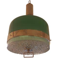 Italian Mid-Century Lighting Fixture in the Manner of Stilnovo