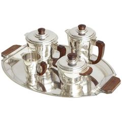 Art Deco Silver Tea or Coffee Service by O. Gallia