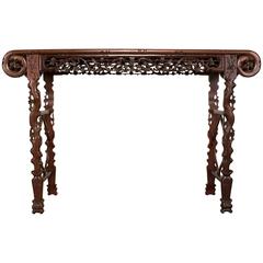Chinese Rosewood Altar Table 9