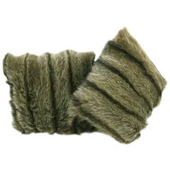 Single or Set of Fur Pillows
