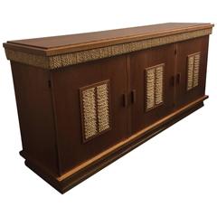 Audoux-Minet Three-Door Cabinet