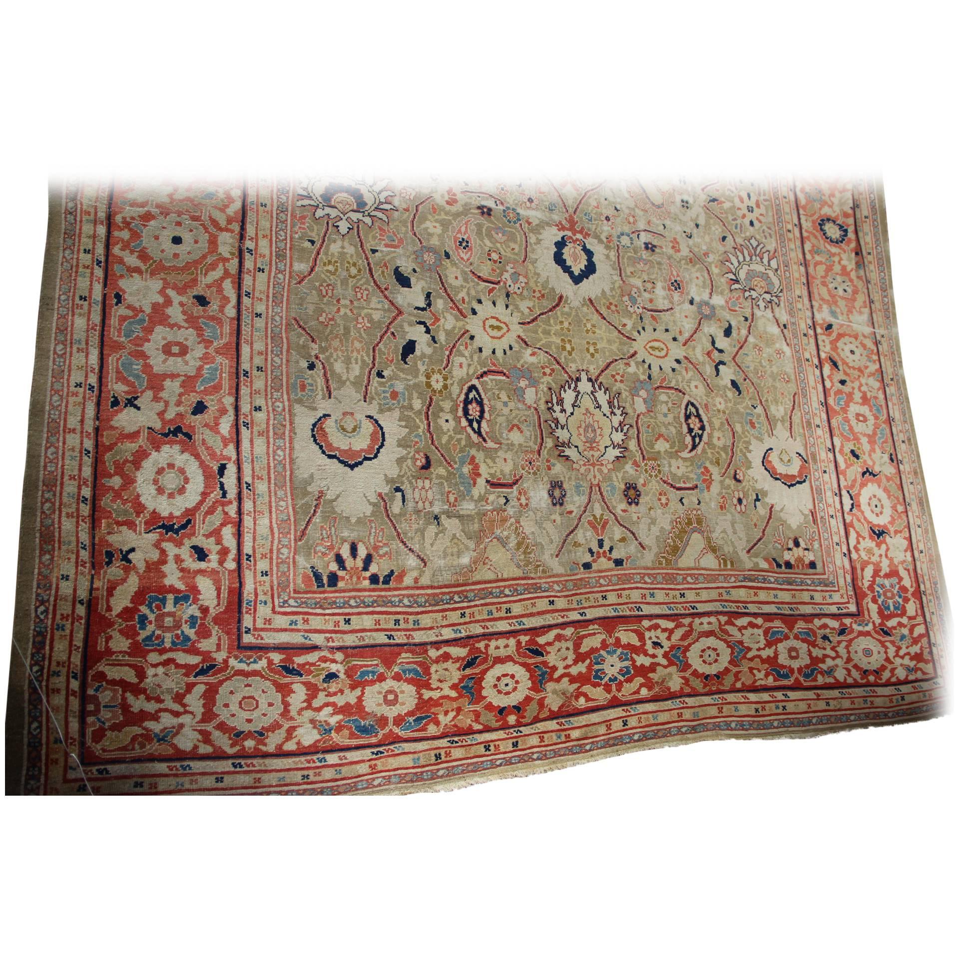 Ziegler Carpet, Late 19th Century For Sale
