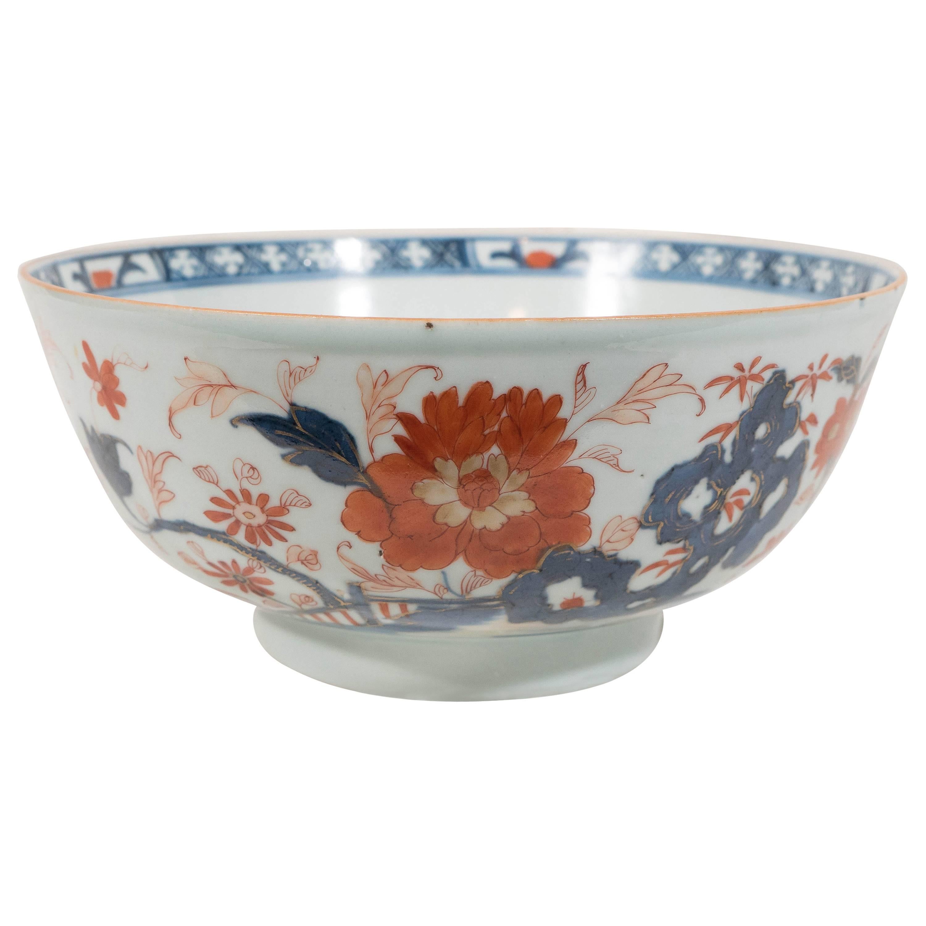 Antique Chinese Porcelain Imari Bowl