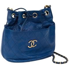 Blue Chanel Handbag