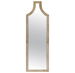 Tall Parchment Mirror