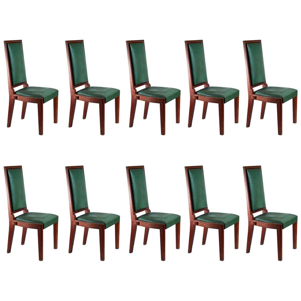 Set of Ten Chairs by Probjeto (Ambiente) at 1stDibs