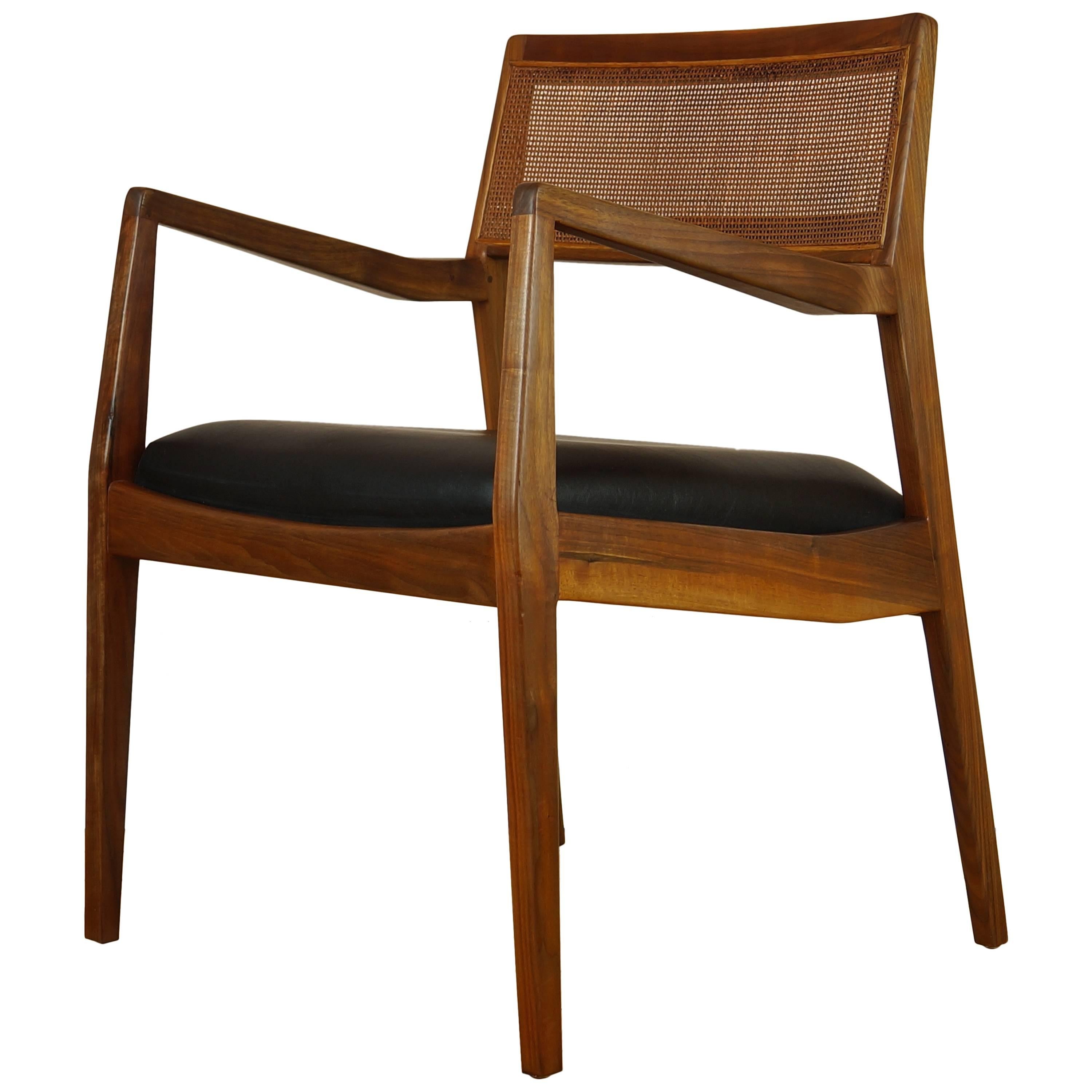 Vintage 1950s Walnut C140 Playboy Lounge Chair or Armchair by Jens Risom