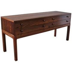 Low Chest of Drawers in Rosewood, Danish Design, 1960