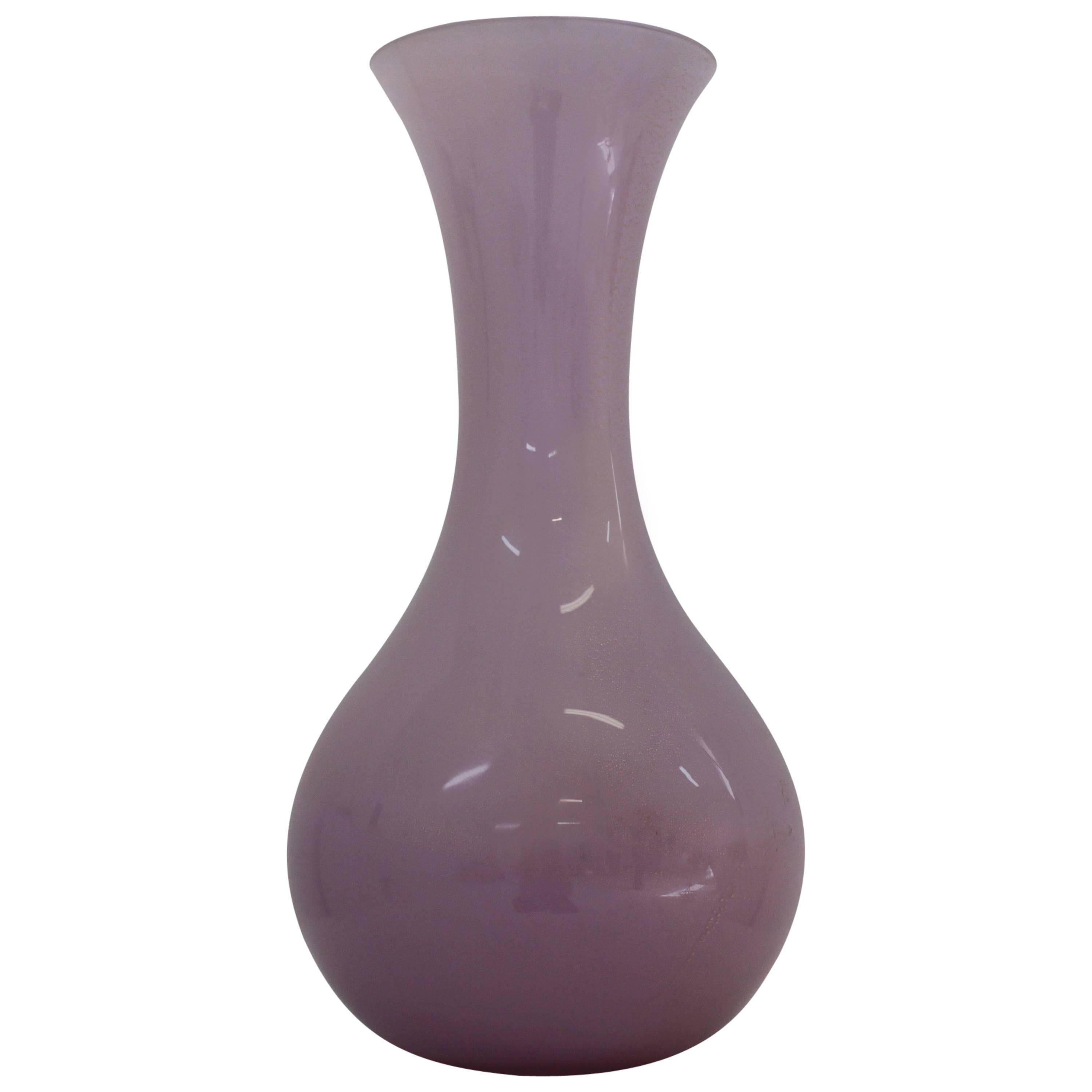 Salviati for Venini Pink Vase