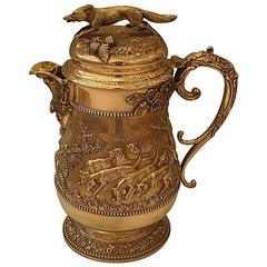 Edwardian Hunting Themed Tankard by Holland, Aldwinkle and Slater, 1903 12