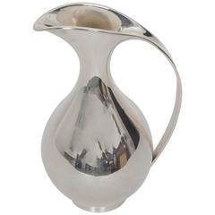Kay Fisker Danish Modern Sterling Silver Pitcher