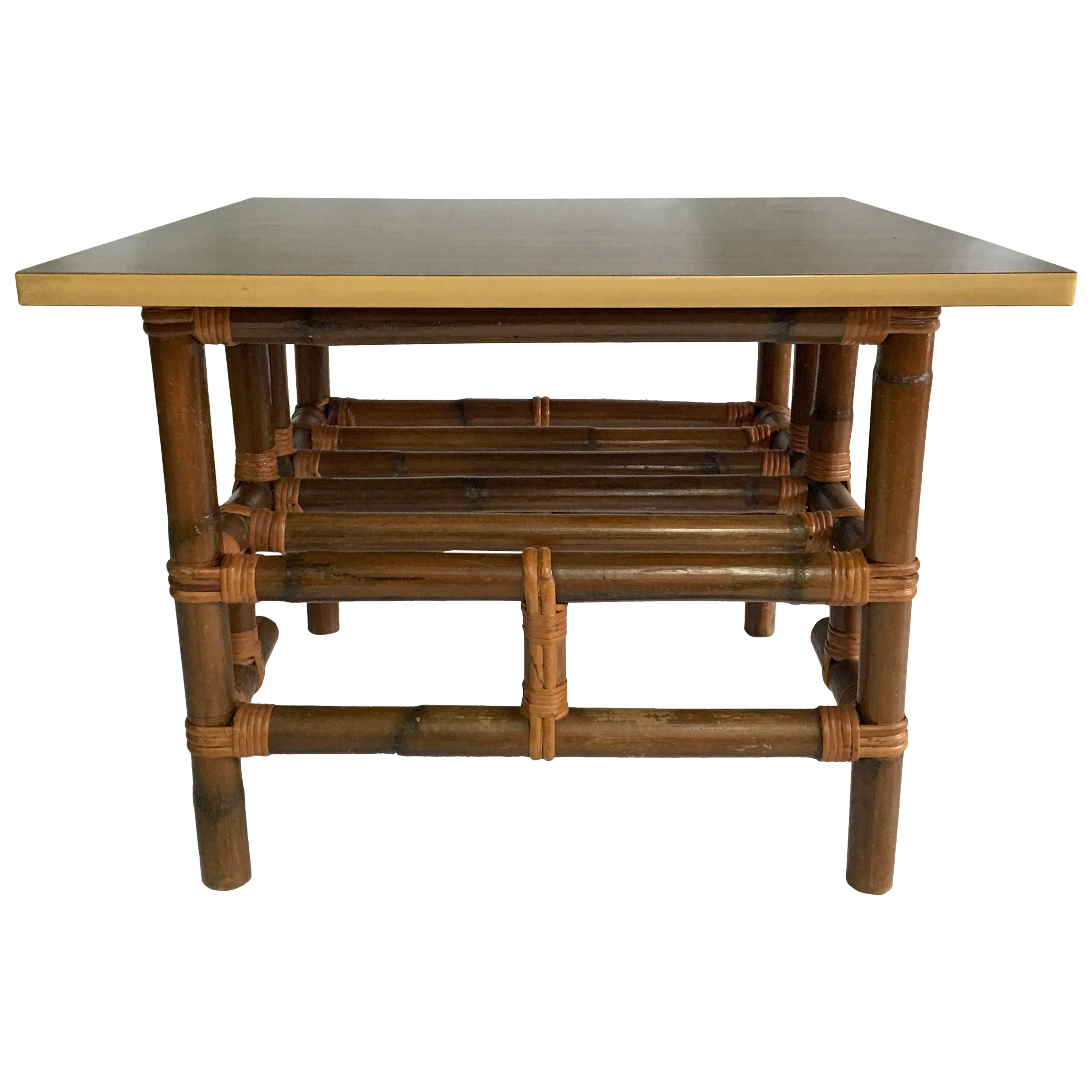 Henredon Silvered Iron, Marble And Glass Top Multi Tier Cocktail Table Henredon Silvered Iron, Marble And Glass Top Multi Tier Cocktail Table