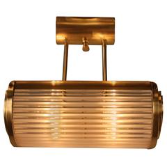 French Glass Rods Art Deco Chandelier by Atelier Petitot 4
