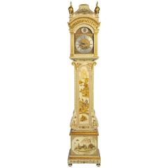 Antique Chinoiserie Longcase Clock